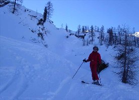 ca. 200 HM oberhalb Mittelstation