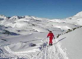 Anmarsch zur Variante Schönberg