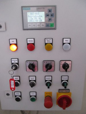 Schaltschrank der Antriebsstation