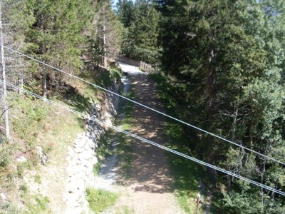 Der untere Teil der Talabfahrt wurde schon voriges Jahr umgebaut