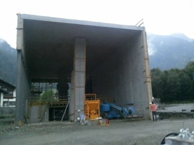 Ausfahrtsseite der Bahn