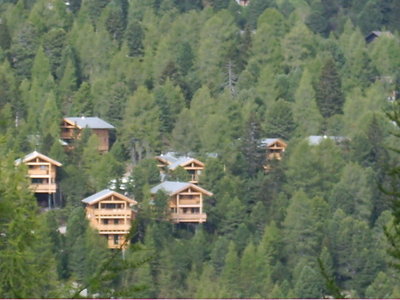 Alpenpark von der Ferne