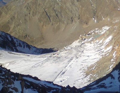 Blankes Eis am Windachferner