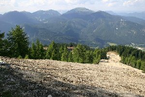 ... deshalb noch ein Foto! Dei schneileitung wird mitverlegt, das ganze Skigebiet von Tarvis ist 100% - ig beschneit (269 Lanzen !!)