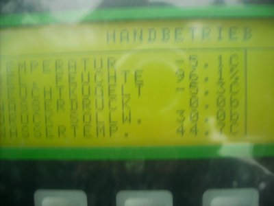 Sonntag Morgen Wildkopflift Anzeige Schneekanone