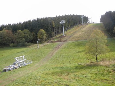 Blick aus der Büre Richtung Poppenberg.