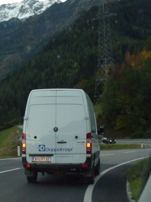 Ist zum Hochzeiger gefahren, was er da wohl macht?