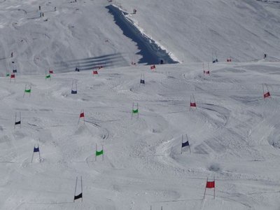 Trainingshang an der Panoramabahn