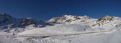 Pano auf der Gletscherseeabfahrt