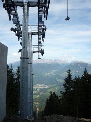 Bergstation Ried - Einfahrt