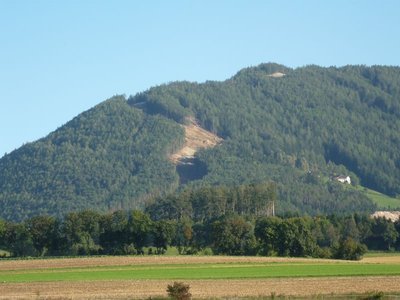 Schlußhang Piste Ried aus Richtung Dietenheim/Luns