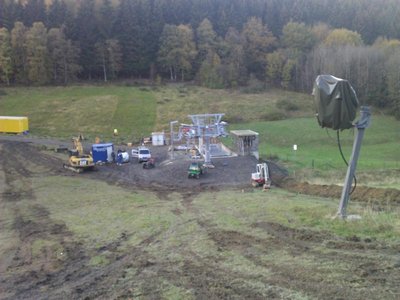 Man erkennt das Förderband!