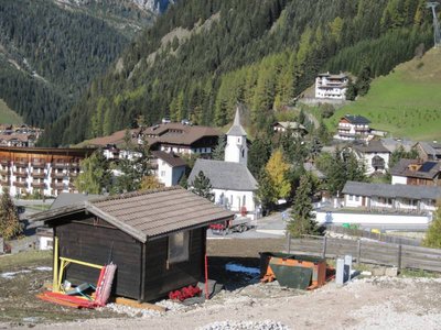 Capanna Nera Talstation