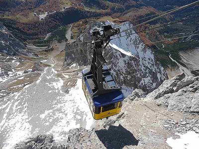 Gondel der Dachstein-Südwandbahn.