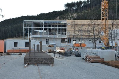 Zugangsseite vom Parkplatz