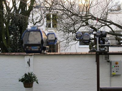 Alle Gondeln am Seil