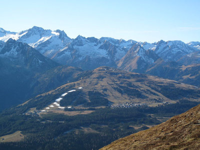 Beschneiungsreste in Hochkrimml-Gerlosplatte