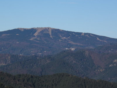 Totale des gesamten Schigebiets (mit Ausnahme der Talabfahrt)