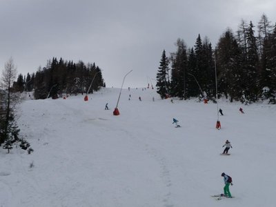 Burgstallalmabfahrt - weich Haufen