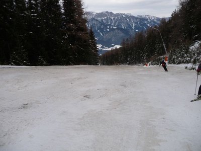 Schönfahrpiste! Ja auch die war offen!!! Skandal für die Planai sowas zu öffnen!!!