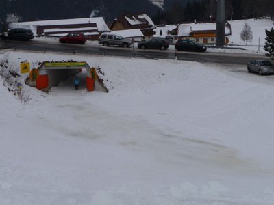 Rohrmooser Plateau - sehr wenig Schnee