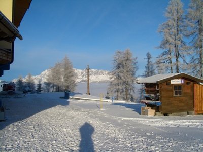 Bergstation der Alpendorf-Gondelbahn