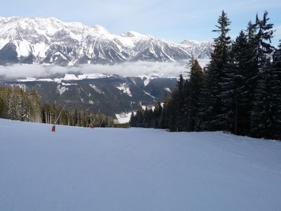 32 Sepp Walcher Abfahrt - ab hier sehr eisig