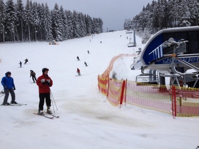 Hier leichte braune Stellen