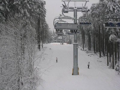 Neue Piste unterhalb des BBX