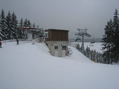 Bergstation von Hinten