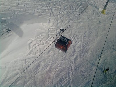 Da überqueren wir sie!