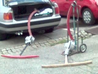 Ankunft der letzten Gehängezuwächse aus Stadl an der Mur .....