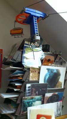 Die Noch Bergstation und baldige Mittelstation .