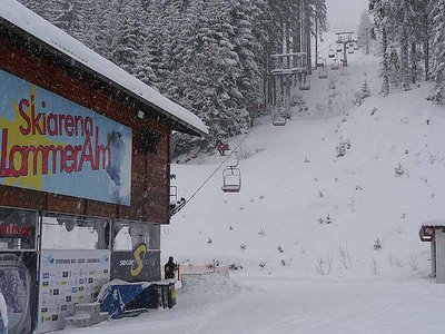Die Talstation der DSB Lammeralm.