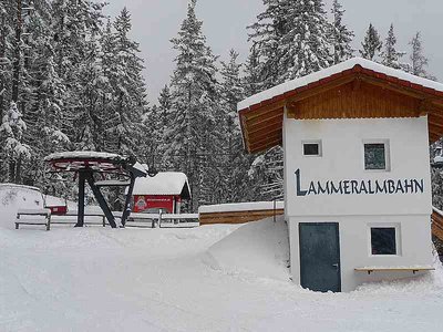 Bergstation der Lammeralmbahn.
