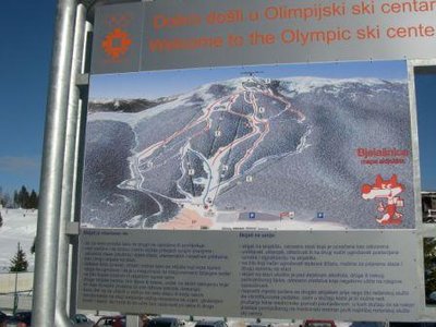 Pistenplan Bjelasnica