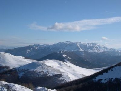 Schöner Blick zum Treskavica-Massiv