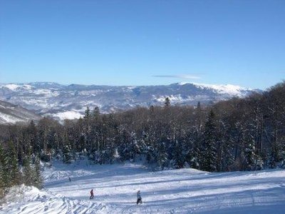 Weiter unten in der West-Abfahrt