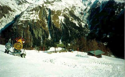Talstation GAMSLIFT. Links der Antrieb rechts das Umformerhaus mit dem Ward LeonardSatz.