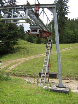 Talstation Bründlinglift, direkt am Bach