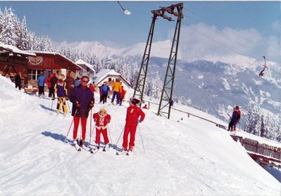 Klausgrabenlift Berg - umsteigen Tschanecklift