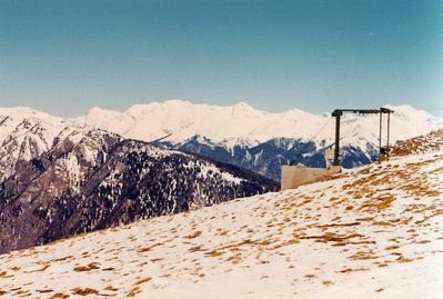 Tschaneck Bergstation und Spannwagen