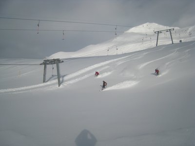 Madrisa (Mi.) - neben Skilift Glatteggen (ist nur am WE in Betrieb)