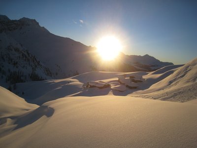 auf der Langwiesabfahrt