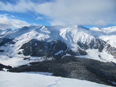 Pischa (Fr.) - Variante Hüeli von Pischa nach Laret