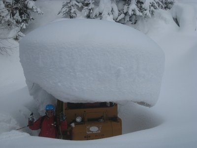 Schneelage am Rinerhorn