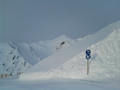 Dort ist ne Lawine abgegangen