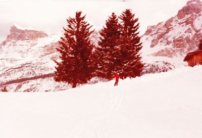 Dieseltom fährt Schlepplift.