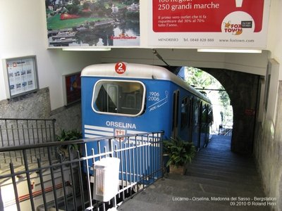 Madonna del Sasso - Bergstation