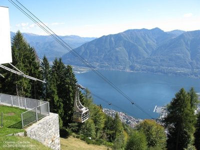 Orselina - Cardada Strecke